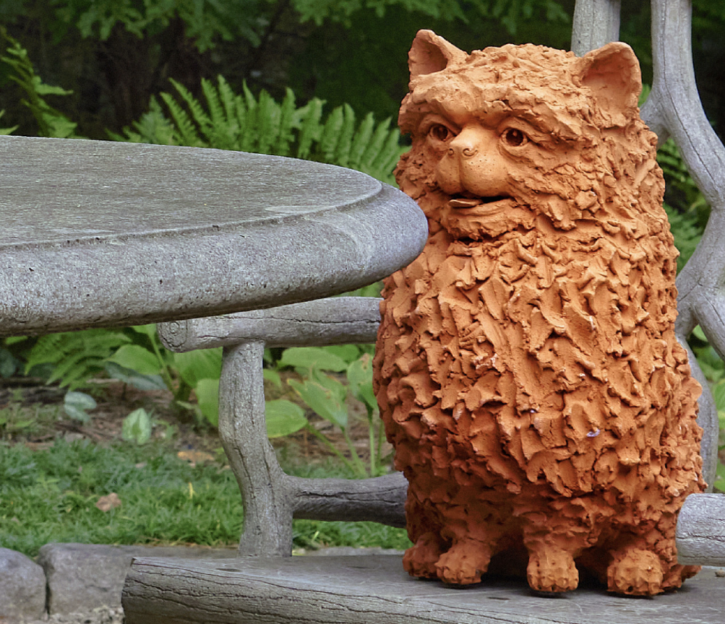 Pomeranian Statue